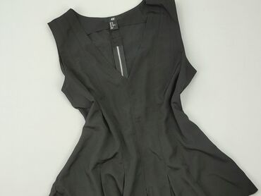 białe bluzki bez rękawów: Women's blouse, H&M, XL (EU 42)