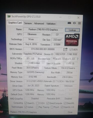 komputer ram: PC Parametrlər I5 3470 8gb ram 128ssd (100%) 500hdd (100%) Qida bloku