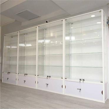 Витрины: Витрина торговая из профиля и стекла, Акция, прилавки, для магазина — 5