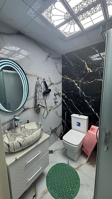 Köhnə tikili: 2 otaqlı mənzil – zövqlə təmir olunmuş - Plan: açıq mətbəxli zal + — 9