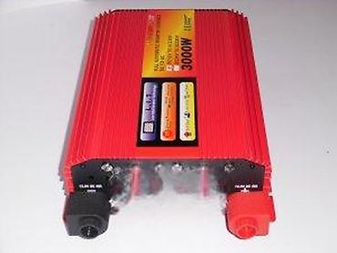 Pretvarači napona: Pretvarač napona 3000W – DC na AC - Tip: potpuno automatski pretvarač — 8