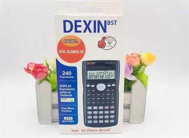 Канцтовары: В наличии научные калькуляторы от dexin
