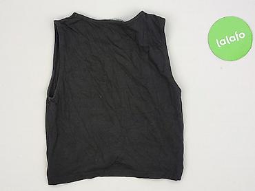bluzki czarne basic: Stradivarius, Top damski, rozmiar S — 3