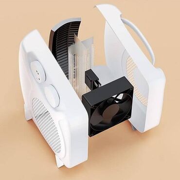 Другие аксессуары для компьютеров и ноутбуков: Тепловентилятор - комнатный электрический нагреватель, портативный — 4