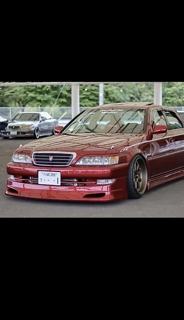 Toyota Chaser (JZX) 100 передняя губа (накладка) из abs пластика