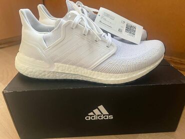 шлёпки adidas: Оригинальные Adidas Ultraboost 20, размер 9 US ( мужские - 41,5 )