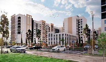8: 1 комната, 40 м², Кызыл Аскер Элитка, 8 этаж, ПСО (под самоотделку) — 1