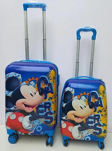 Rančevi, torbe i koferi: Dečiji set kofera – Mickey Mouse dizajn - Set od 2 kofera: veći i — 2