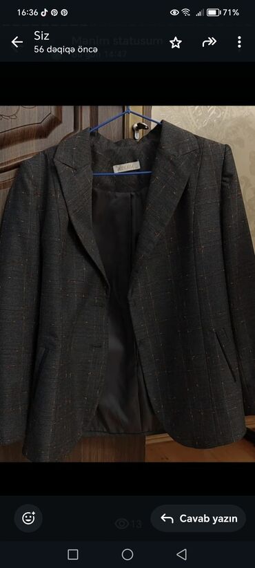 Dəstlər, kostyumlar: Qadın geyimləri dəsti – ayrı-ayrılıqda təsvir 1) Qışlıq süni kürklü — 22