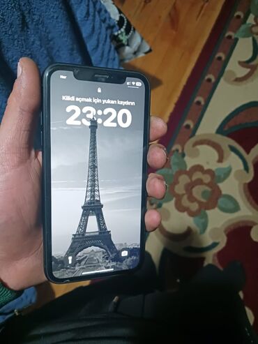 huawei telefonlari: IPhone Xr, 64 GB, Qara, Face ID, Simsiz şarj, Zəmanət