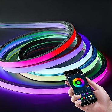 ргб палка: Умная RGB-лента 24V, 84 LED/м, нарезка 10мм. Управляется с телефона — 2
