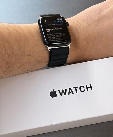 Smart saatlar: İşlənmiş, Smart saat, Apple, Аnti-lost, rəng - Qara — 2