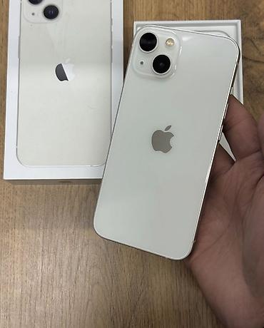 iphone qq: IPhone 13, 128 GB, Ağ, Zəmanət, Simsiz şarj, Face ID — 3