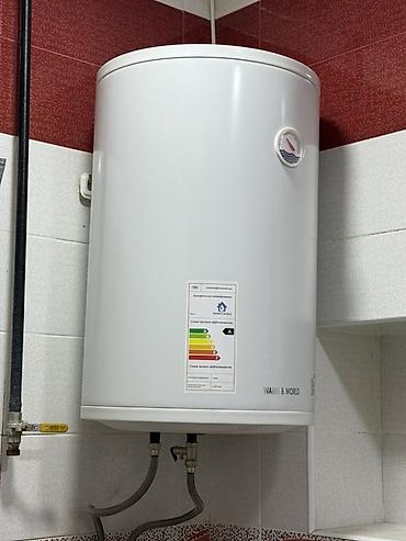 Краны водонагреватели: Warm & World elektrik su qızdırıcısı (şaquli, divardan asılan — 2