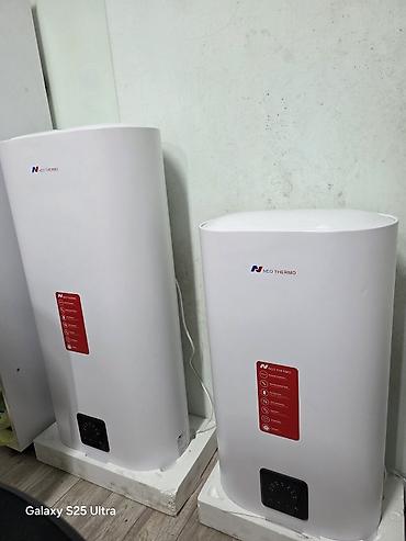 Накопительные водонагреватели: Накопительный водонагреватель Объем бака: 50 л, Электрический, Панель управления, Стеклокерамика, Новый — 1