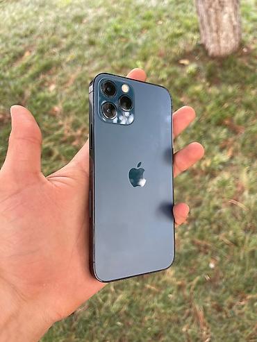 IPhone 12 Pro, 128 GB, Blue Titanium, Face ID lalafo.az -da IPhone 12 Pro, 128 GB, Blue Titanium, Face ID