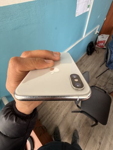 Apple iPhone: IPhone Xs, Б/у, 64 ГБ, Белый, Чехол, Кабель, 73 % — 3