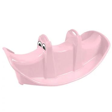 batman plisana igracka: Plastična klackalica za dvoje – roze, krokodil dizajn - Dimenzije — 1