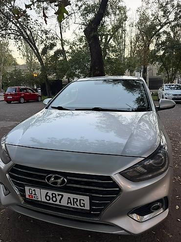 Hyundai Accent: 2017 г., 1.6 л, Автомат, Бензин, Седан