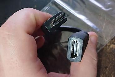 Переходник HDMI мама HDMI папа, 20см в районе улицы Коммунаров at lalafo.kg Переходник HDMI мама HDMI папа, 20см в районе улицы Коммунаров
