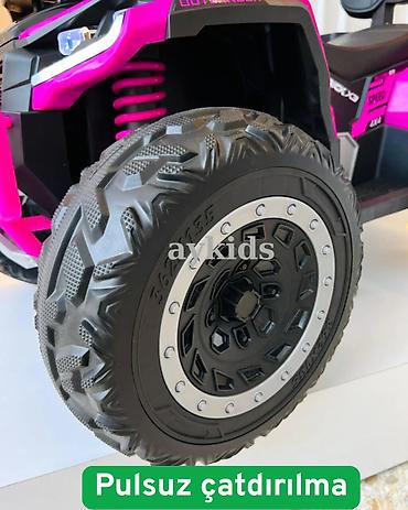 masin usaq ucun: 🏁💗 **Qız uşaqları üçün möhtəşəm elektrikli 4x4 kvadrosikl!** 💗🏁 🚜 — 4