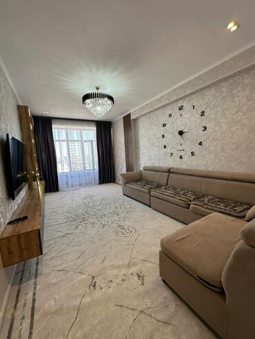 diesel.kg недвижимость аренда: 2 комнаты, 55 м², Элитка, 15 этаж, Дизайнерский ремонт