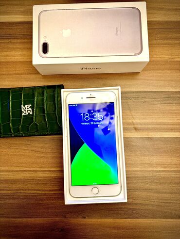 azerbaycan iphone fiyatları: IPhone 7 Plus, 32 GB, Ağ, Face ID, Sənədlərlə