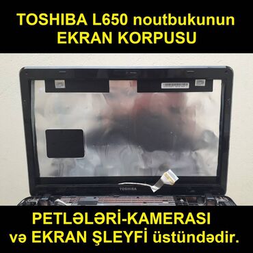 kuller satilir v Azərbaycan | SOYUTMA SISTEMI: Toshiba L650D (L650) noutbukunun EKRAN KORPUSU satılır. PETLƏLƏRİ