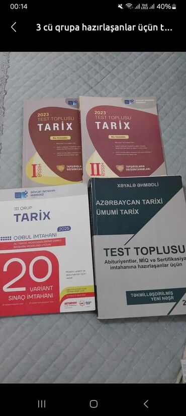 talibov suruculuk testleri pdf: Toplular 4manat, 20sinaq 4manat, Xəyalə Əhmədli 14manat. yaxsi