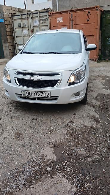 Аренда оборудования: Chevrolet Cobalt – 24-lük, qazla təchiz olunub. Şirkətlik buraxılış — 1