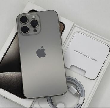 Apple iPhone: IPhone 15 Pro, Новый, 256 ГБ, 100 %