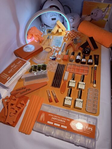 Manikür və pedikür məhsulları: Dırnaq üçün gel lak, Yeni, Ödənişli çatdırılma, Ünvandan götürmə, Pulsuz çatdırılma — 5