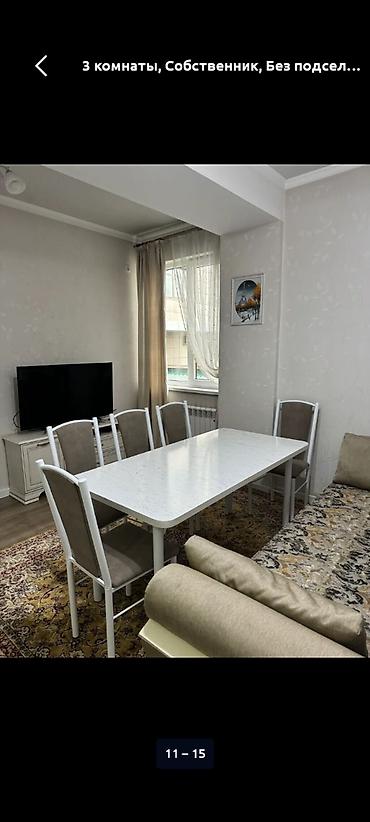 Долгосрочная аренда квартир: 3 комнаты, Собственник, Без подселения, С мебелью полностью — 6