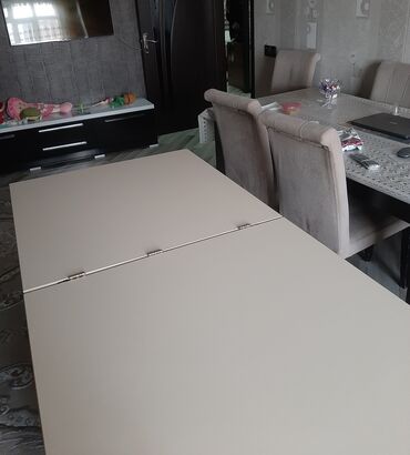 Masalar: Jurnal masası, İşlənmiş, Transformer, MDF, Kvadrat masa — 9