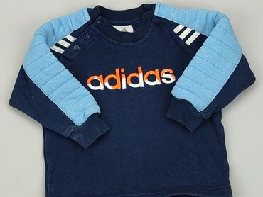czapka zimowa chłopięca adidas: Sweatshirt, Adidas Kids, 6-9 months, condition - Good