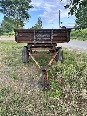 Lapetlər: Ikioxlu kənd təsərrüfatı qoşqusu - Traktor üçün qoşulan, iki oxlu yük — 2