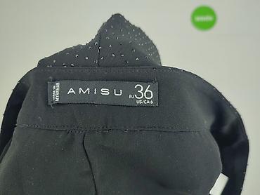 amisu pants: Amisu, Spodnie materiałowe damskie, rozmiar S — 4