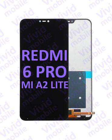 Telefon ekranları: Ekran Xiaomi Redmi 6 Pro/ Mi A2 Lite