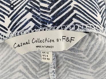 bluzki 48 plus size: F&F, Spodnie materiałowe damskie, rozmiar M — 5