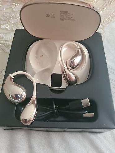 Audio: Yeni Simsiz (Bluetooth) Qulaqcıqlar, Lenovo, rəng - Qızılı — 1