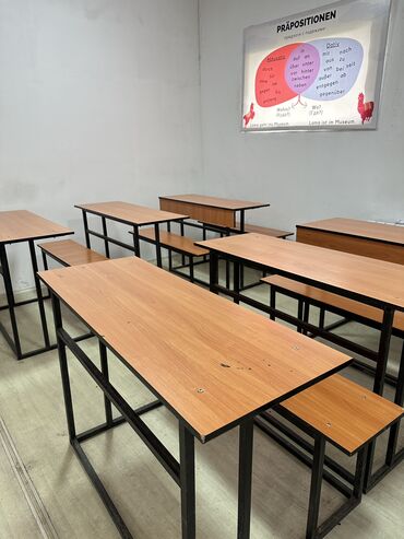 столы учебные: Стол, цвет - Коричневый, Новый