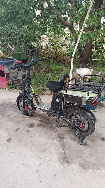 Скутерлер: Электроскутер (E-Bike) с большим грузовым багажником Характеристики и — 2