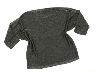 czarne bluzki z długim rękawem reserved: Blouse, Reserved, L (EU 40), condition - Good