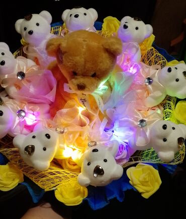 Hədiyyələr: Əl işləri ilə hazırlanmış bədii buketlər və dekorativ kompozisiyalar — 9