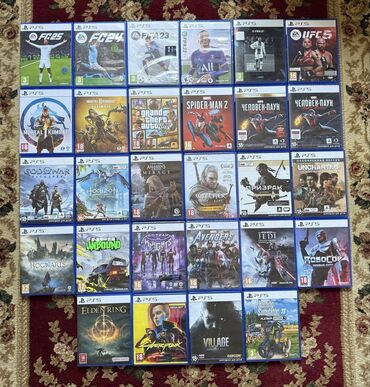 Oyun diskləri və kartricləri: Playstation 5 oyunlari Ciziqsiz ela veziyyetde Qiymetleri asaqi