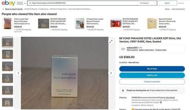 ex nihilo цена бишкек: Продаю Estee Lauder, Beyond Paradise, 50 ml (новый, оригинал, на фото