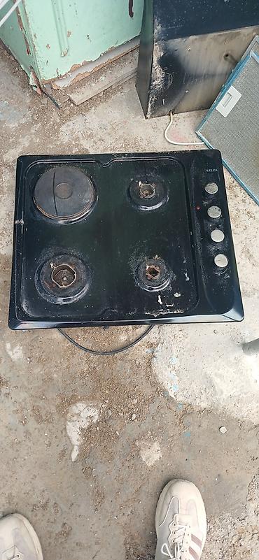 qaz sobasi 4 goz: Mətbəx üçün quraşdırılan qaz plitəsi və aspirator dəsti ikisi bir — 2