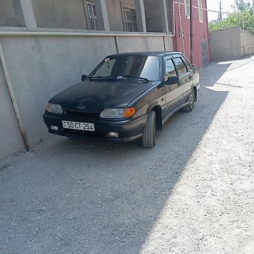 VAZ (LADA): Lada Samara (VAZ-2115) sedan - Kuzov: 4 qapılı sedan, qara rəng - — 1