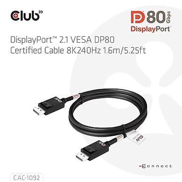 6м: Сертифицированный оригинальный DP80 кабель 1.6 метров кабель для — 3