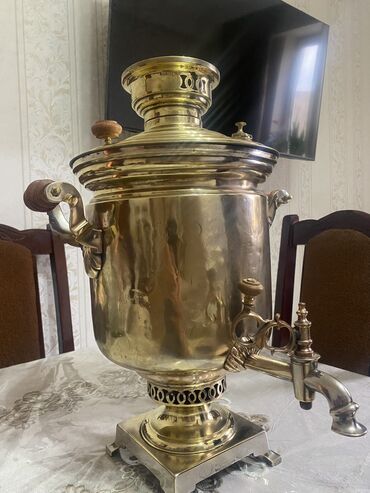 lalafo.az samovarlar: İşlənmiş Od Samovar, 7 l, Ünvandan götürmə